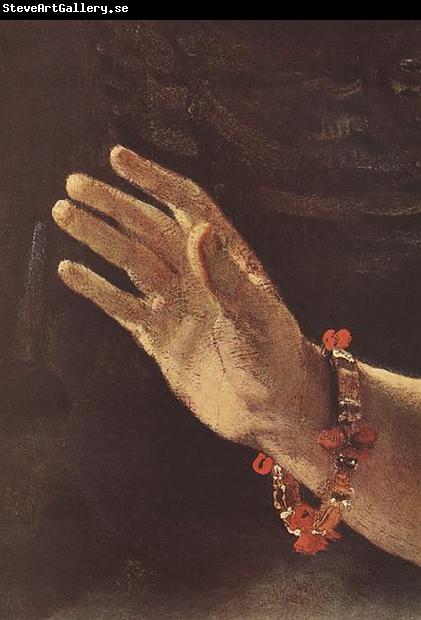 REMBRANDT Harmenszoon van Rijn Danae (detail) sry